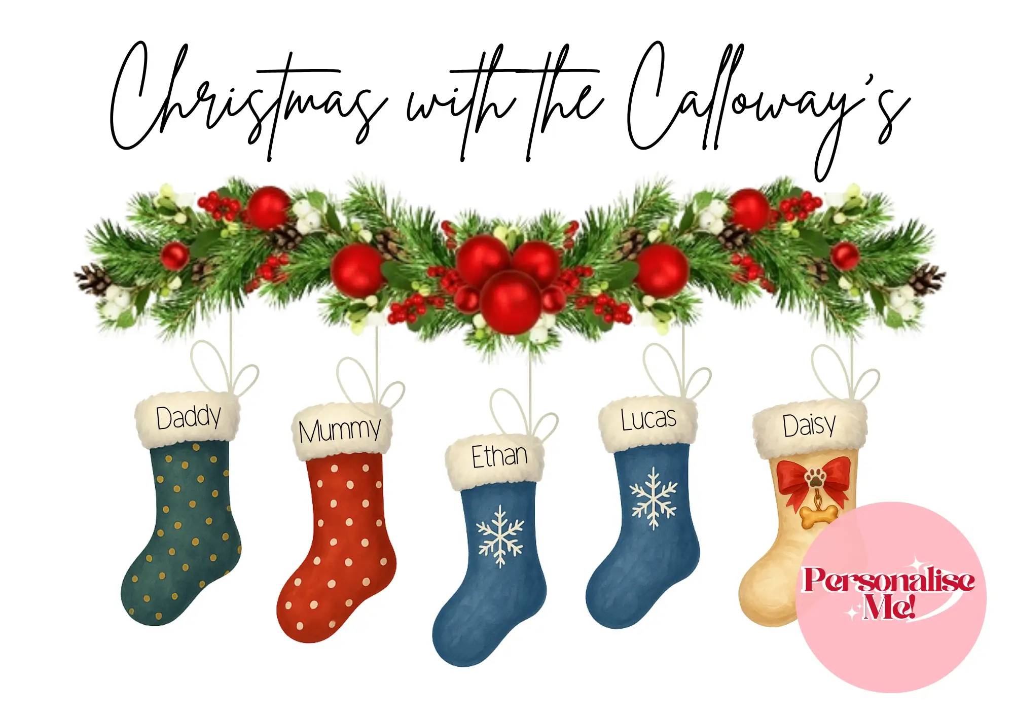 Santa's Favourite Stockings