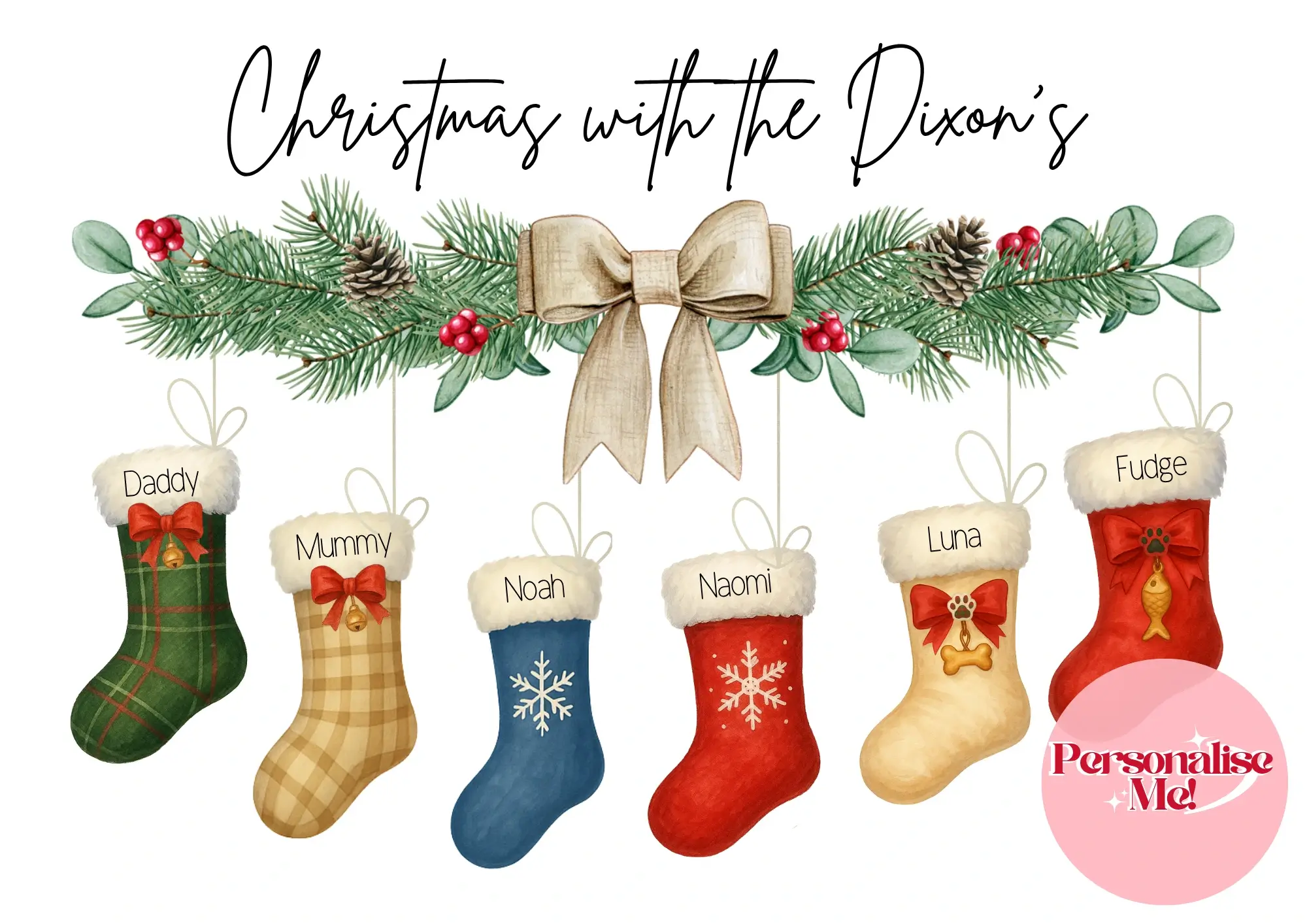 Santa's Favourite Stockings