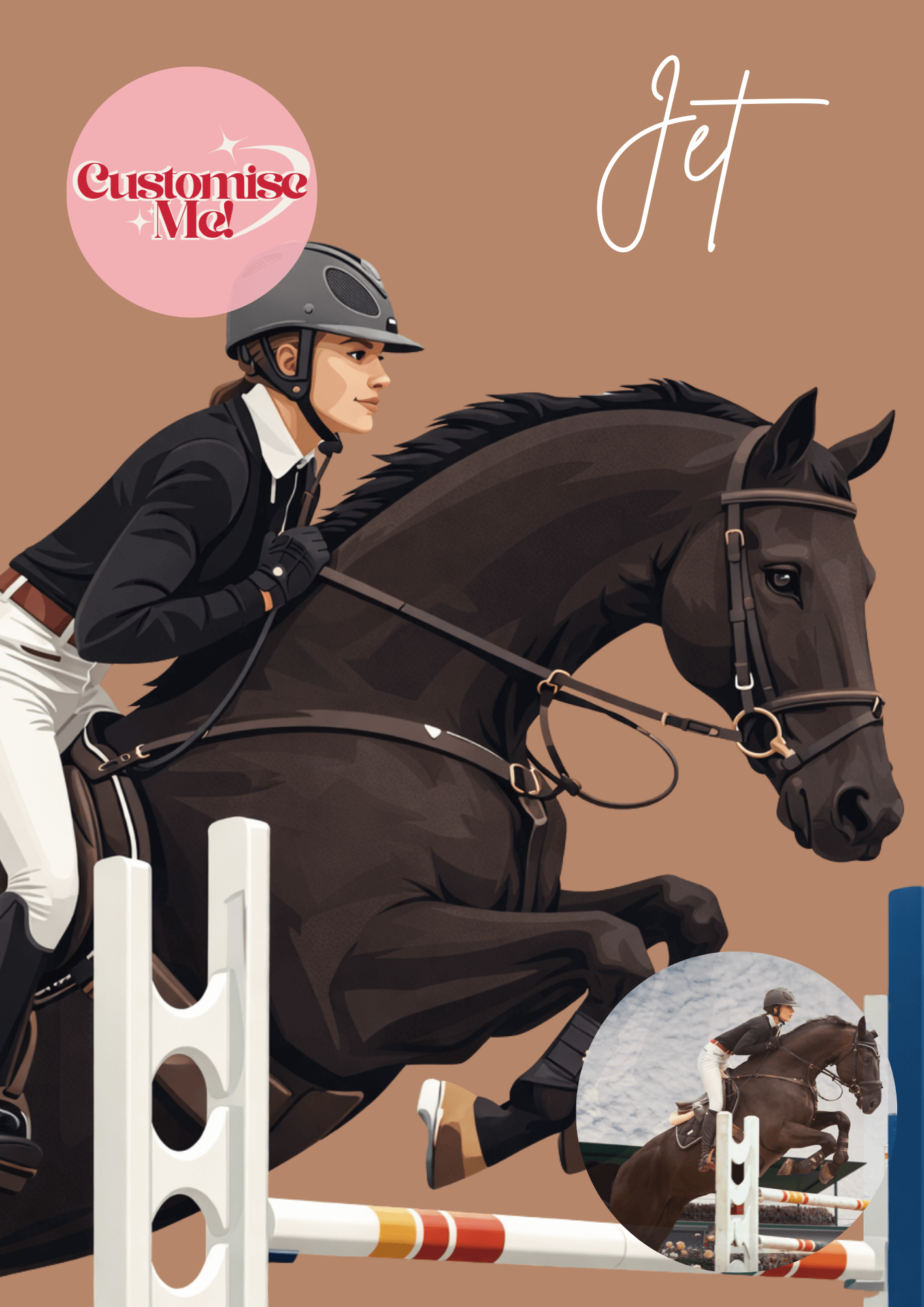 Pet & Owner Personalised Print